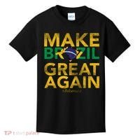 Make Brazil Great Again Jair Bolsonaro Kids T-Shirt thumb 0
