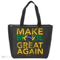 Make Brazil Great Again Jair Bolsonaro Tote Bag thumb 0