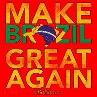 Make Brazil Great Again Jair Bolsonaro Santa Hat thumb 1