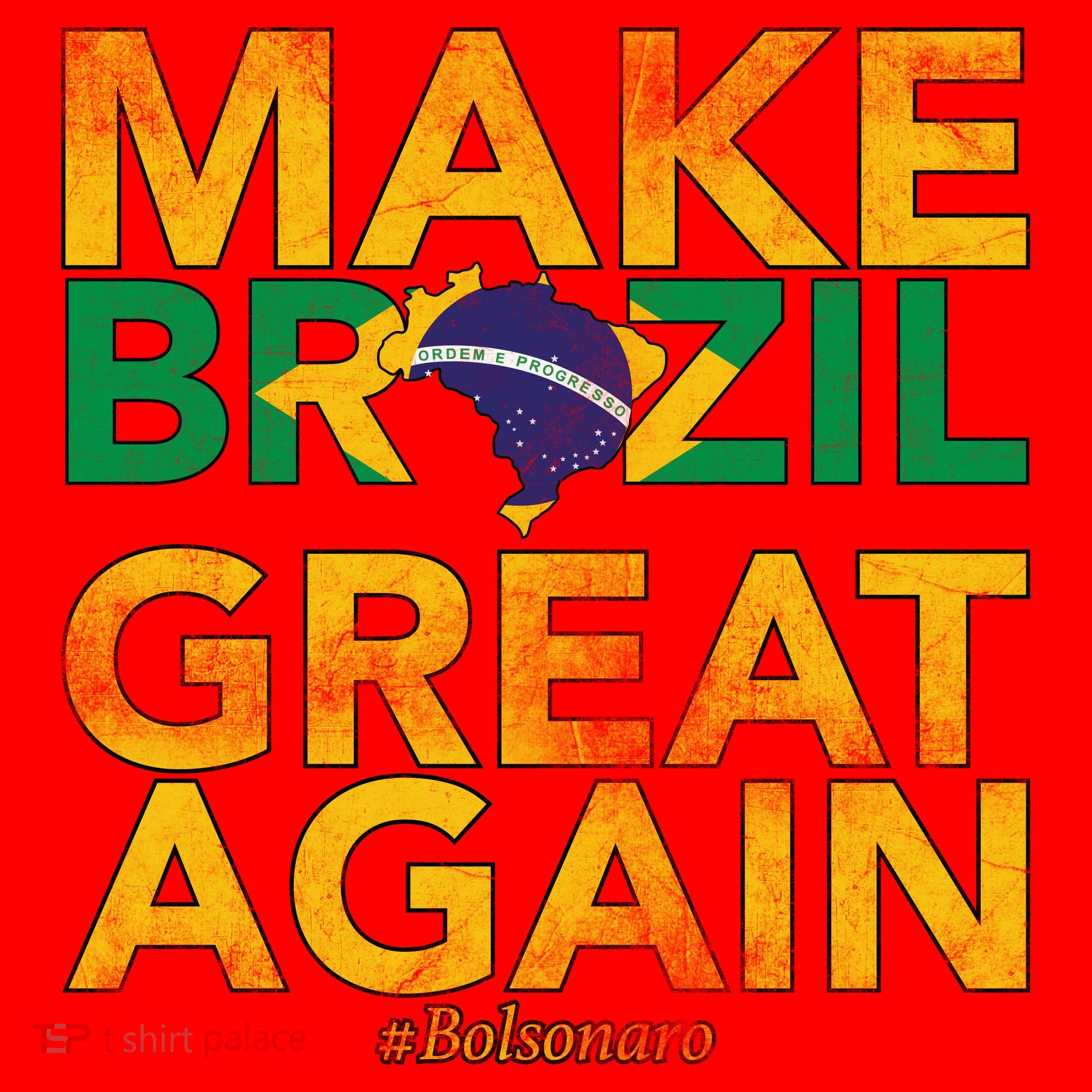 Make Brazil Great Again Jair Bolsonaro Santa Hat