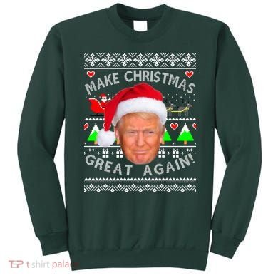 Make Christmas Great Again! Donald Trump Ugly Christmas Sweater Sweatshirt