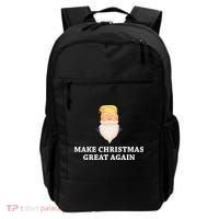 Make Christmas Great Again Santa Beard Trump Backpack thumb 0
