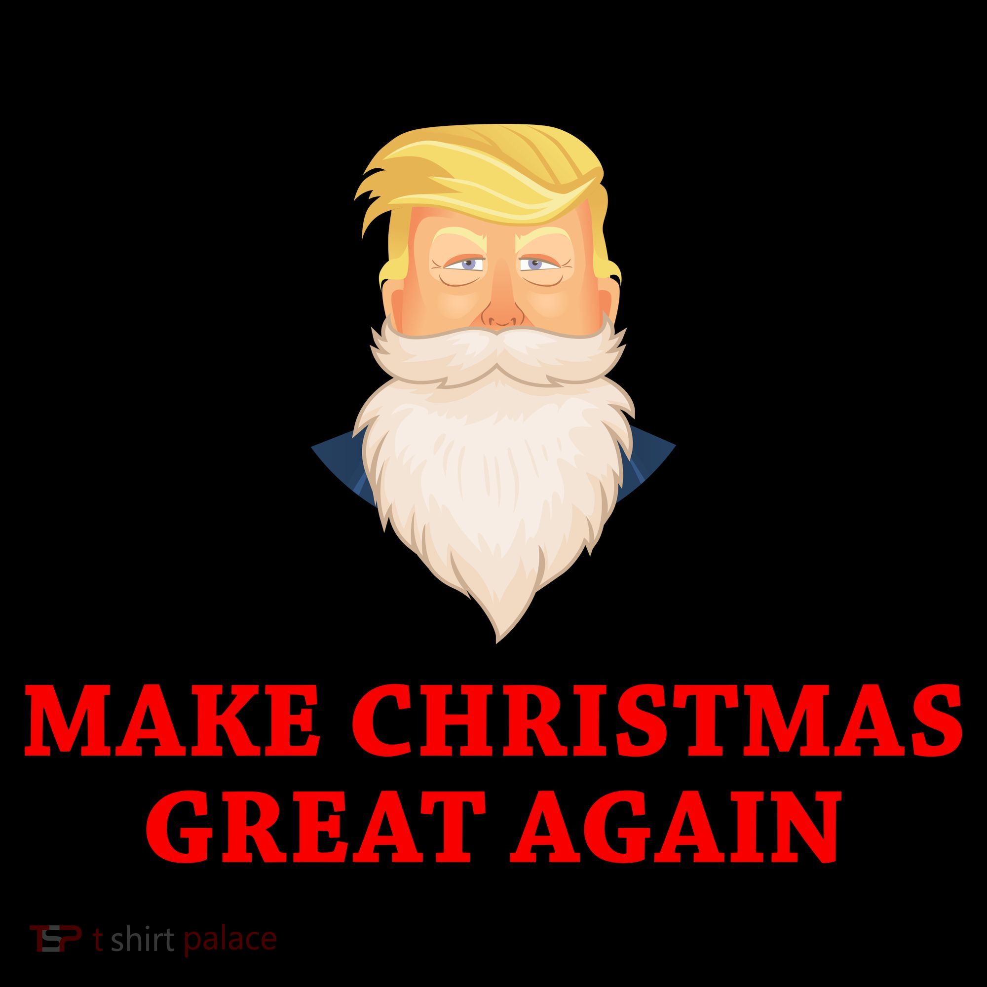 Make Christmas Great Again Santa Beard Trump Coffee Mug
