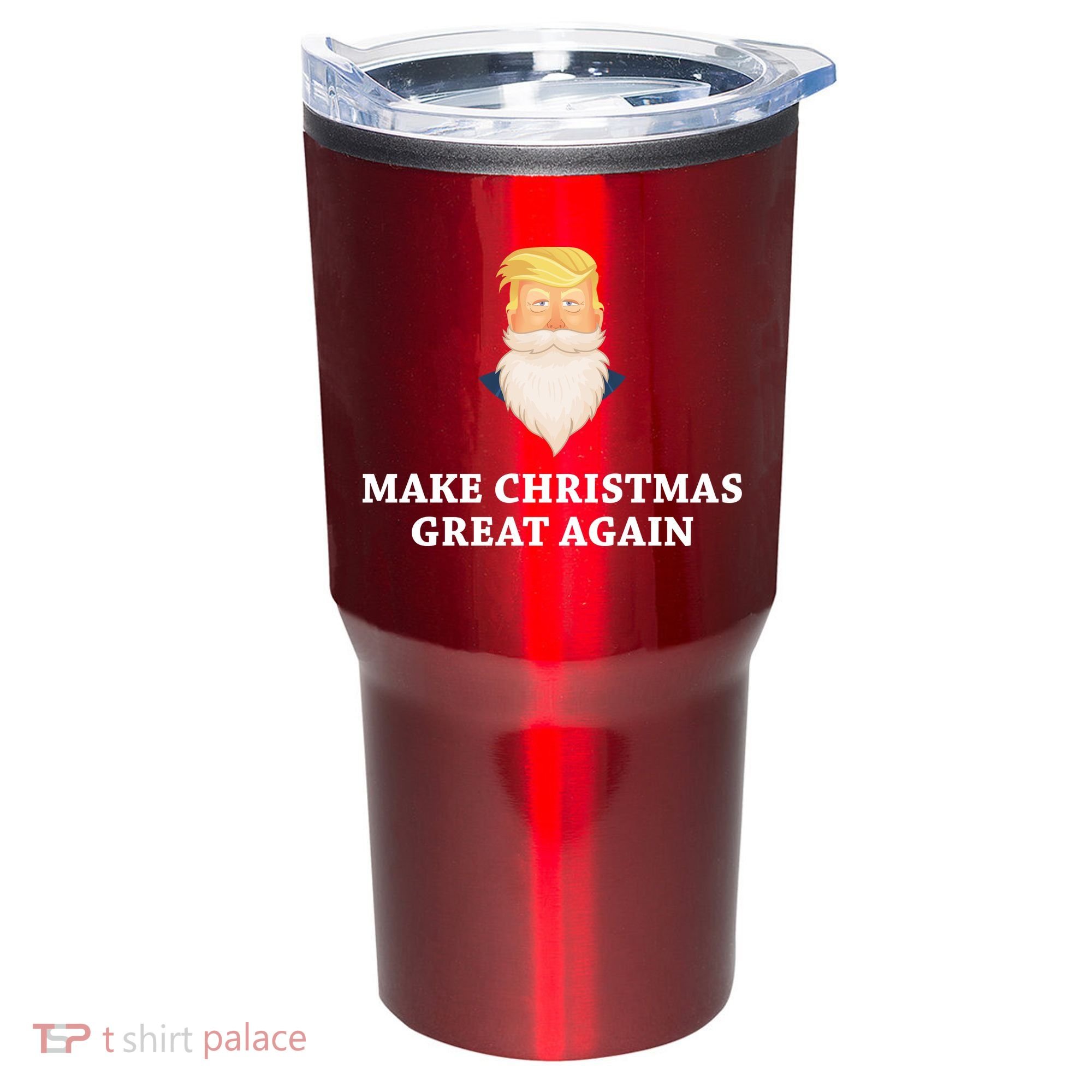 Make Christmas Great Again Santa Beard Trump Tumbler