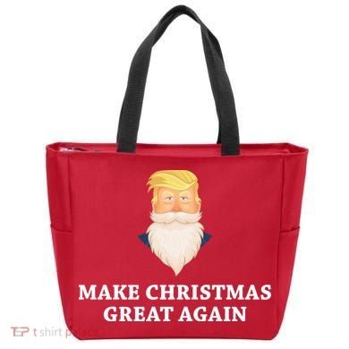 Make Christmas Great Again Santa Beard Trump Tote Bag