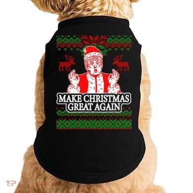 Make Christmas Great Again Santa Trump Ugly Doggie Tank