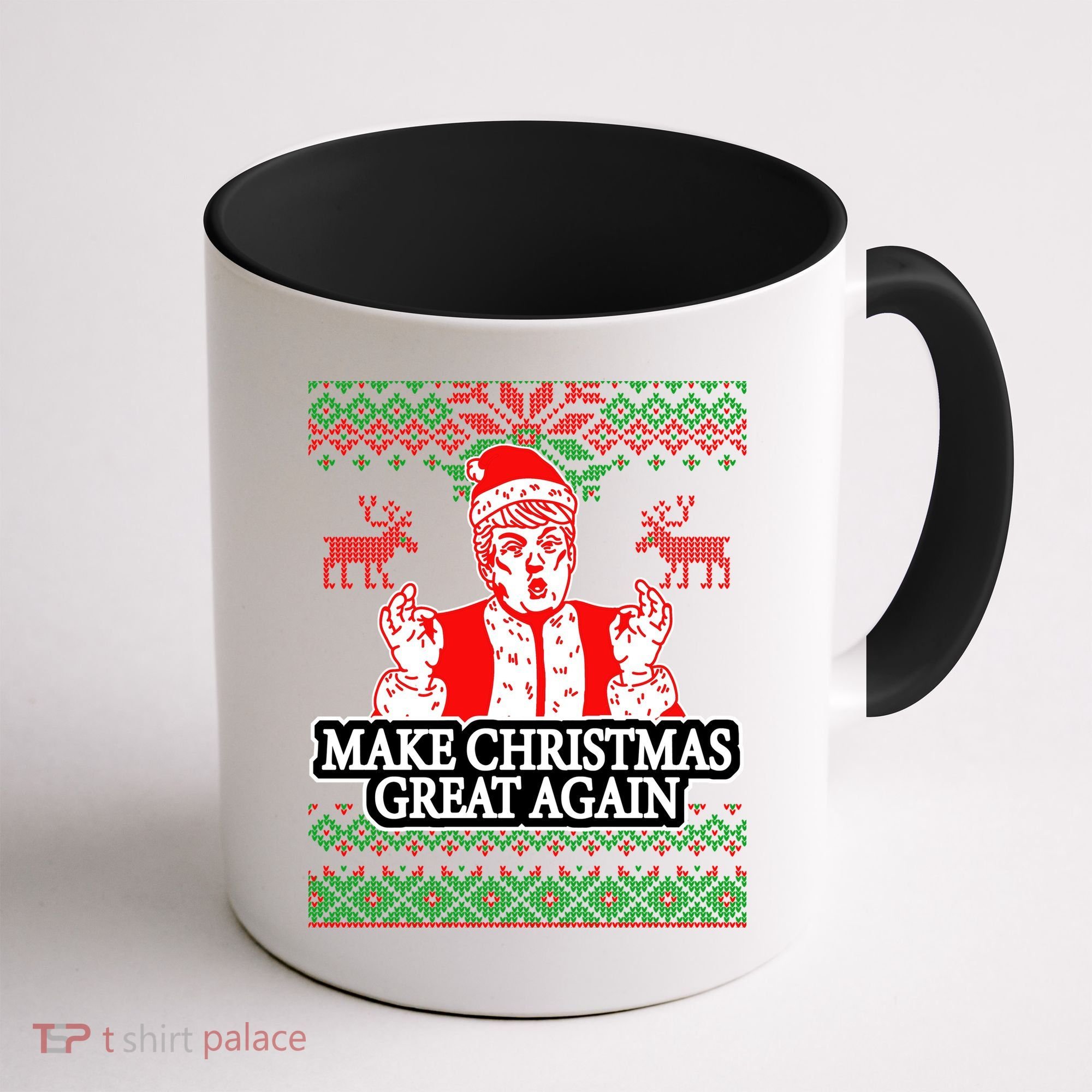 Make Christmas Great Again Santa Trump Ugly Coffee Mug
