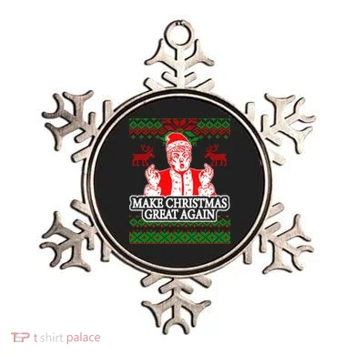 Make Christmas Great Again Santa Trump Ugly Ornament