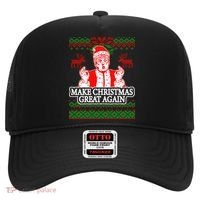 Make Christmas Great Again Santa Trump Ugly Hat thumb 0