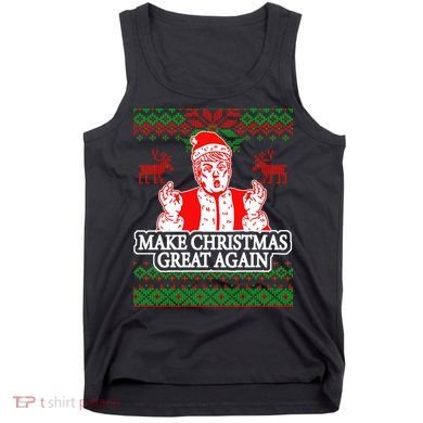 Make Christmas Great Again Santa Trump Ugly Tank Top