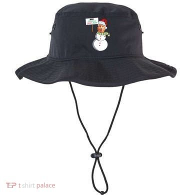 Make Christmas Great Again Trump Snowman Bucket Hat