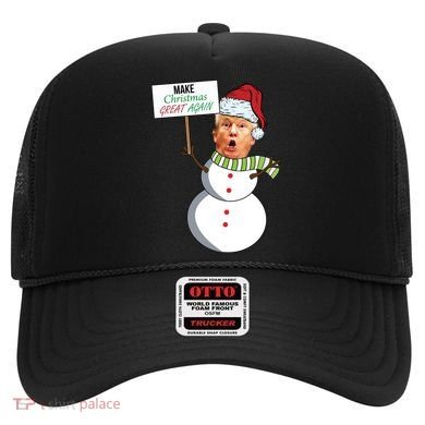 Make Christmas Great Again Trump Snowman Hat