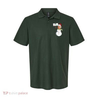 Make Christmas Great Again Trump Snowman Polo