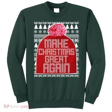 Make Christmas Great Again Ugly Christmas Sweater Design Sweatshirt