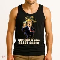 Make Cinco De Mayo Great Again Tank Top thumb 3