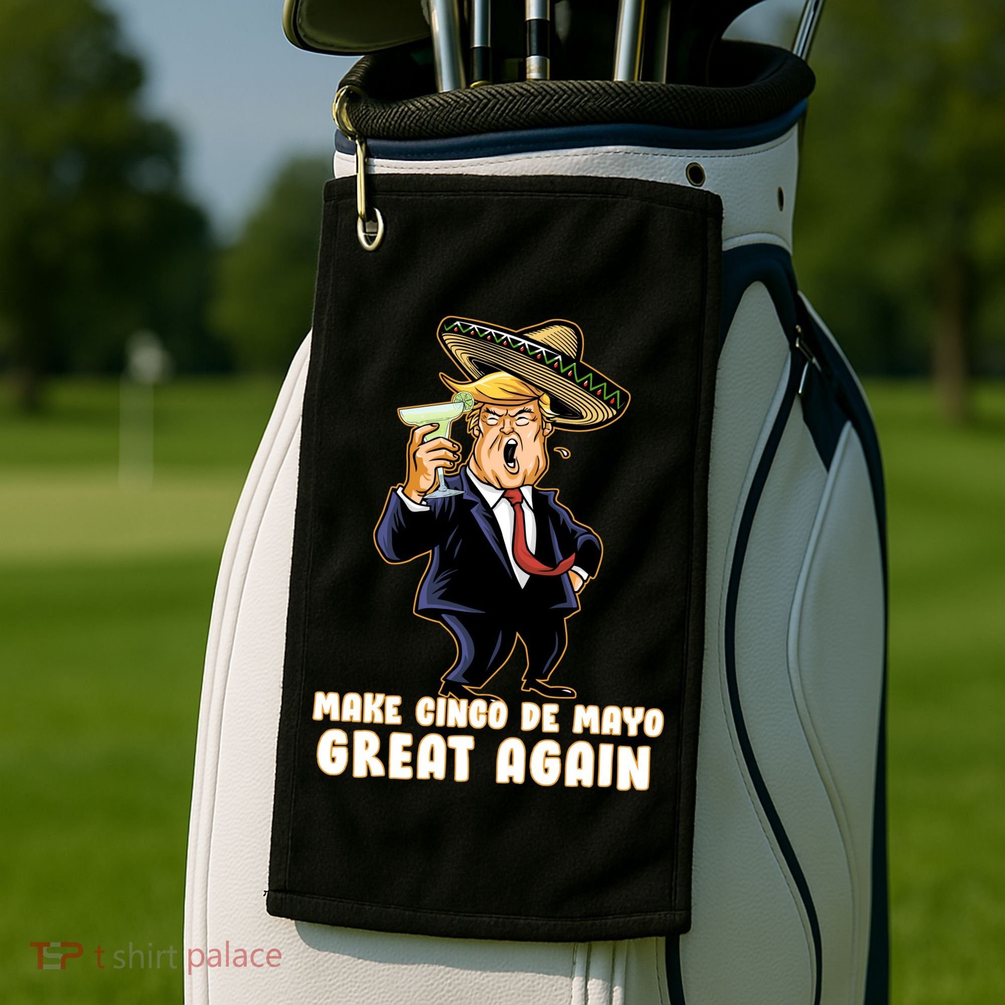 Make Cinco De Mayo Great Again Golf Towel