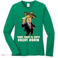 Make Cinco De Mayo Great Again Women's Long Sleeve Shirt thumb 0