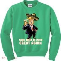 Make Cinco De Mayo Great Again Kids Sweatshirt thumb 0