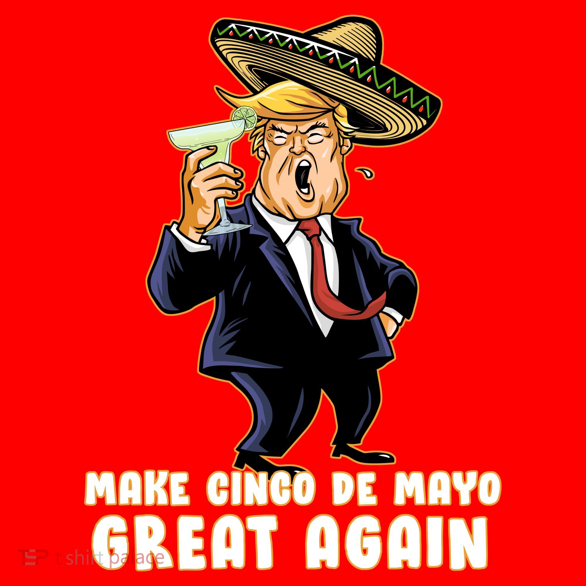 Make Cinco De Mayo Great Again Santa Hat