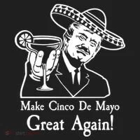 Make Cinco De Mayo Great Again President Donald Trump Women's Sweatshirt thumb 2