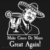 Make Cinco De Mayo Great Again President Donald Trump Women's Hoodie thumb 2