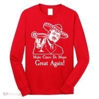 Make Cinco De Mayo Great Again President Donald Trump Long Sleeve Shirt thumb 0