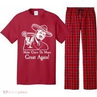 Make Cinco De Mayo Great Again President Donald Trump Pajama Set thumb 0