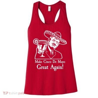 Make Cinco De Mayo Great Again President Donald Trump Women's Tank Top