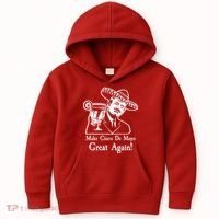 Make Cinco De Mayo Great Again President Donald Trump Kids Hoodie thumb 0