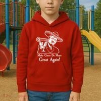 Make Cinco De Mayo Great Again President Donald Trump Kids Hoodie thumb 2