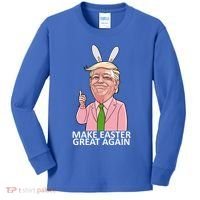 Make Easter Great Again Kids Long Sleeve Shirt thumb 0