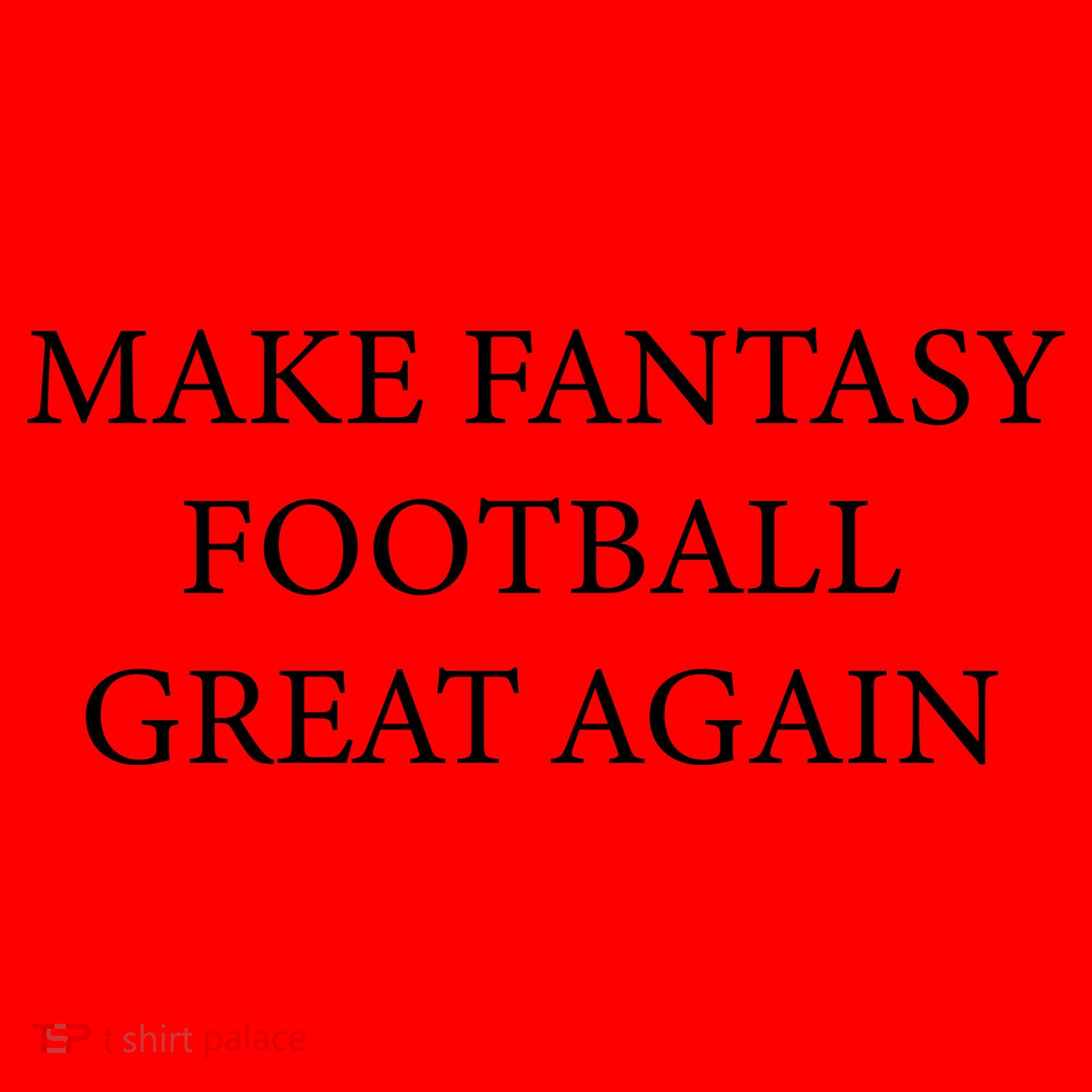 Make Fantasy Football Great Again Santa Hat