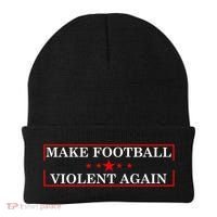 Make Football Violent Again Beanie thumb 0