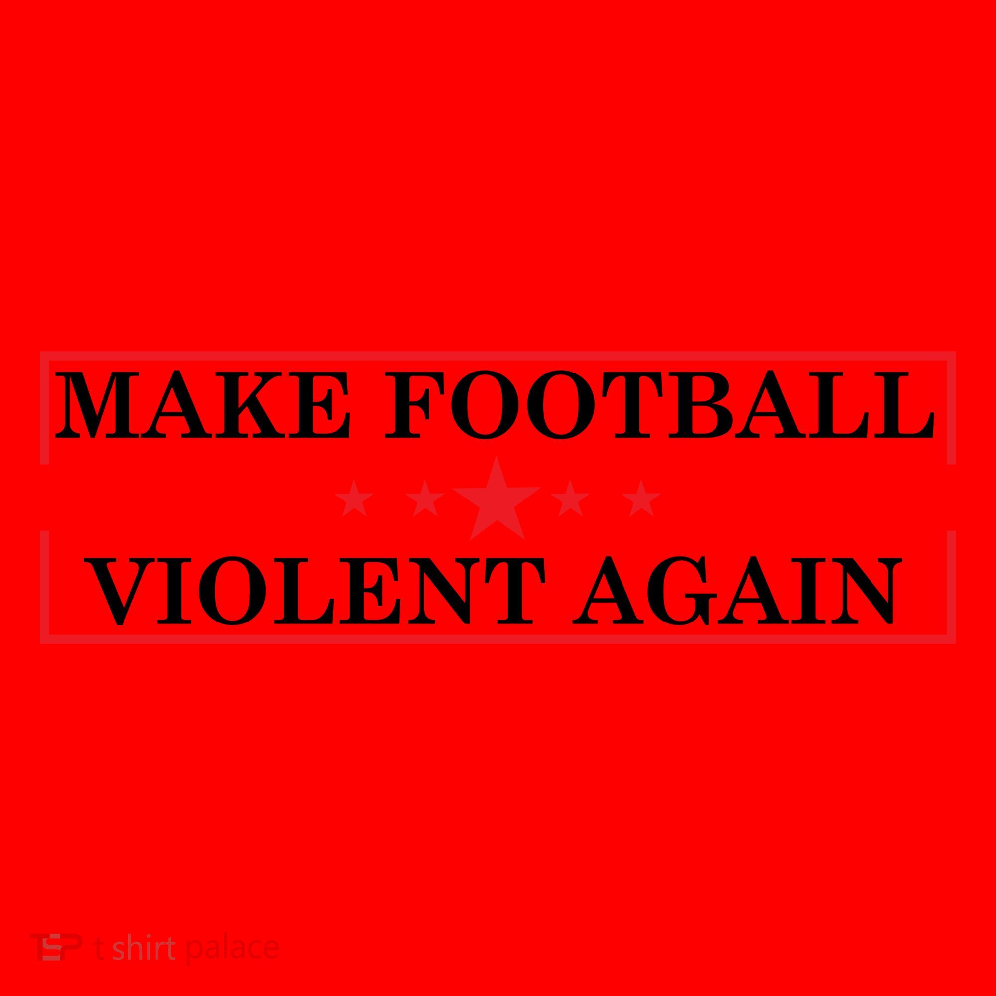 Make Football Violent Again Santa Hat