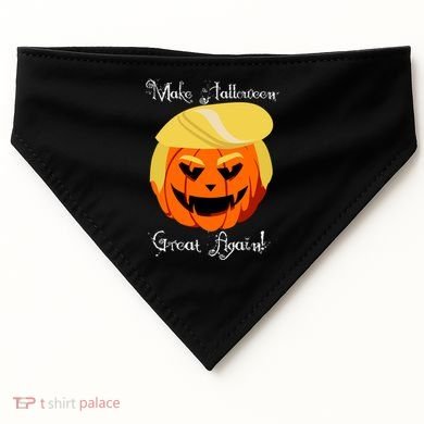 Make Halloween Great Again - Donald Trump USA-Made Doggie Bandana