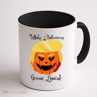Make Halloween Great Again - Donald Trump Coffee Mug thumb 1
