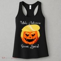 Make Halloween Great Again - Donald Trump Women's Tank Top thumb 3