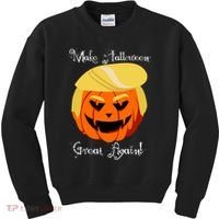 Make Halloween Great Again - Donald Trump Kids Sweatshirt thumb 0