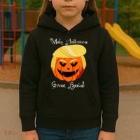 Make Halloween Great Again - Donald Trump Kids Hoodie thumb 3