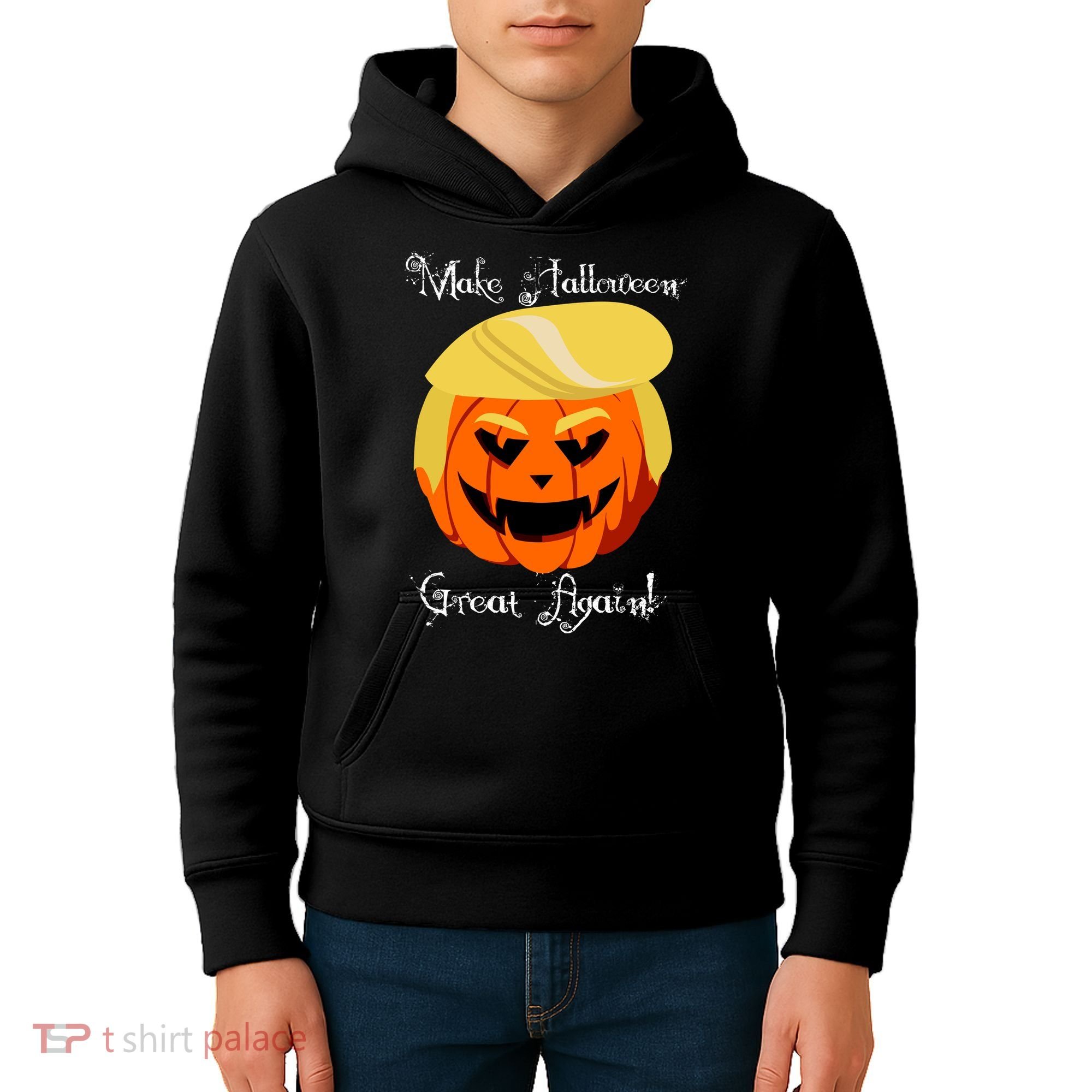 Make Halloween Great Again - Donald Trump Kids Hoodie