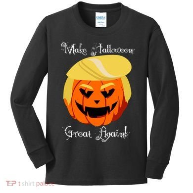 Make Halloween Great Again - Donald Trump Kids Long Sleeve Shirt