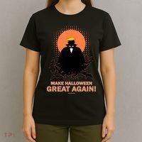 Make Halloween Great Again Trump T-Shirt thumb 4