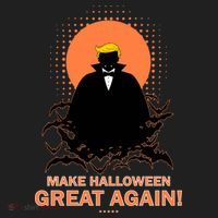 Make Halloween Great Again Trump Beanie thumb 2