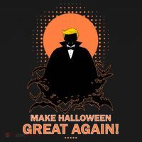 Make Halloween Great Again Trump Polo thumb 3