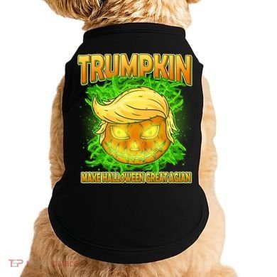 Make Halloween Great Again Trumpkin Doggie Tank