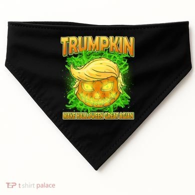 Make Halloween Great Again Trumpkin USA-Made Doggie Bandana