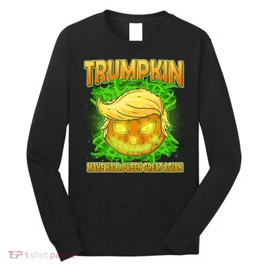 Make Halloween Great Again Trumpkin Long Sleeve Shirt