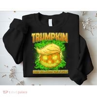 Make Halloween Great Again Trumpkin Sweatshirt thumb 2