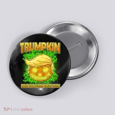 Make Halloween Great Again Trumpkin Button