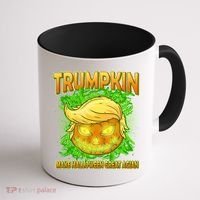 Make Halloween Great Again Trumpkin Coffee Mug thumb 1